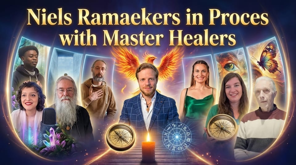 Niels Ramaekers in process with master healers — recorded
